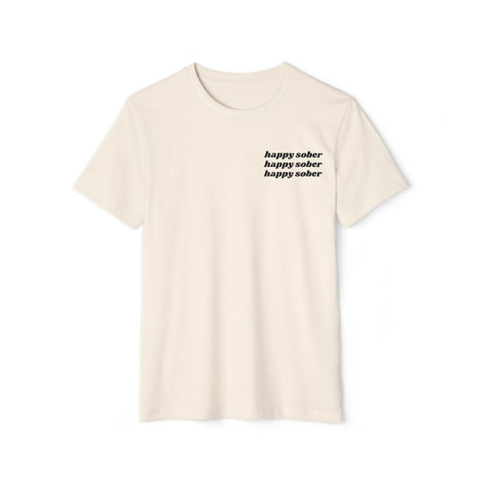 happy sober tee