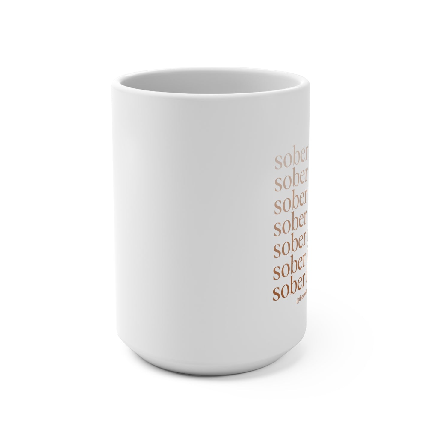 sober is cool mug