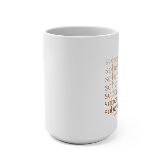 sober is cool mug