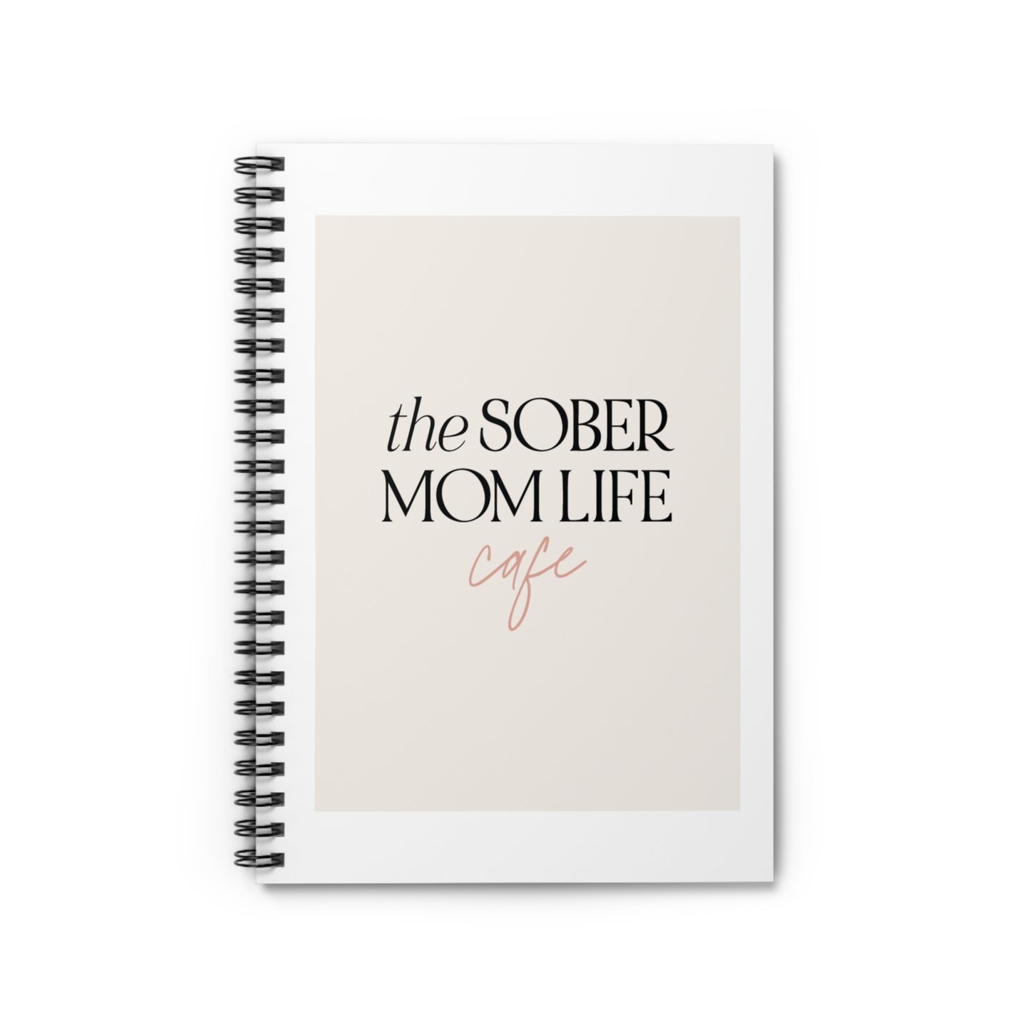 The Sober Mom Life Cafe journal