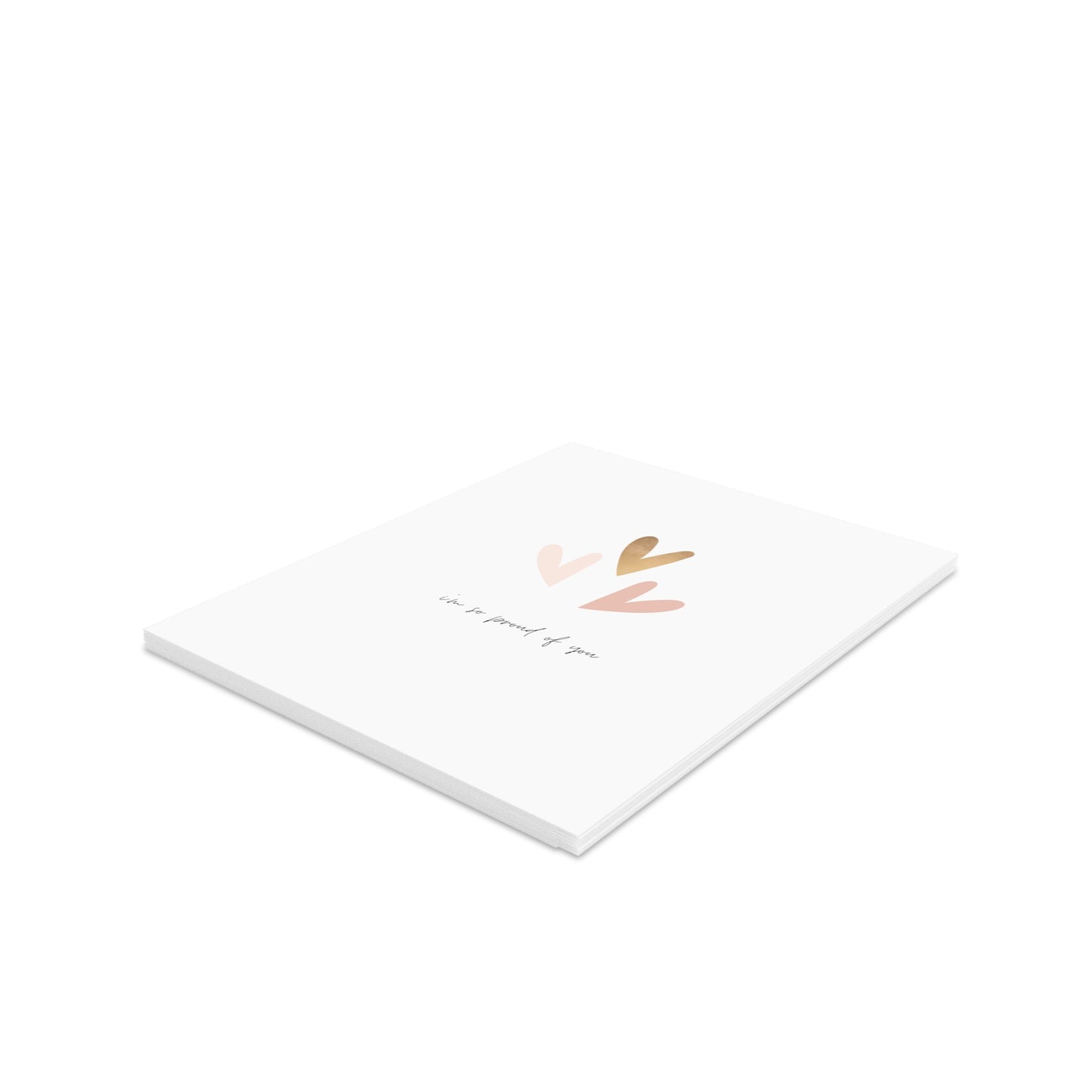 'i'm so proud of you' greeting card - pack of 8