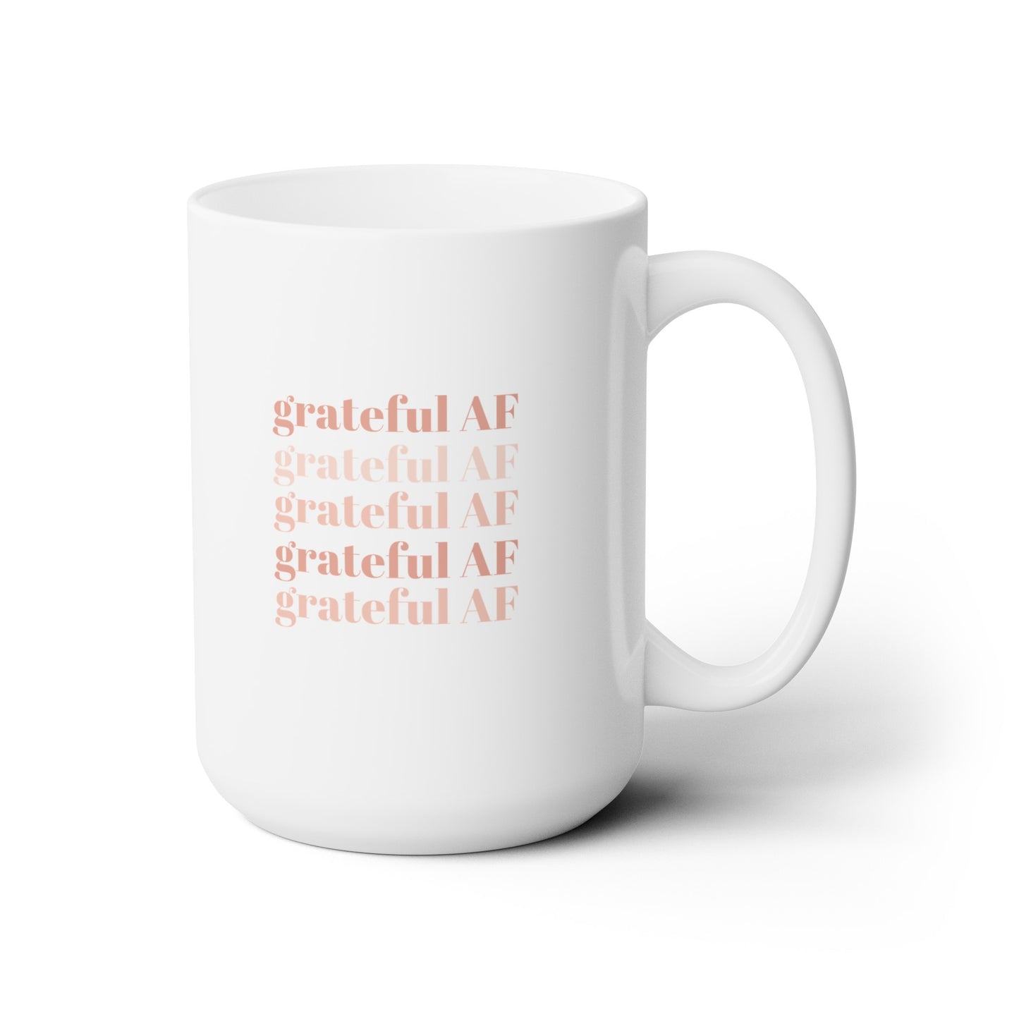 grateful AF mug