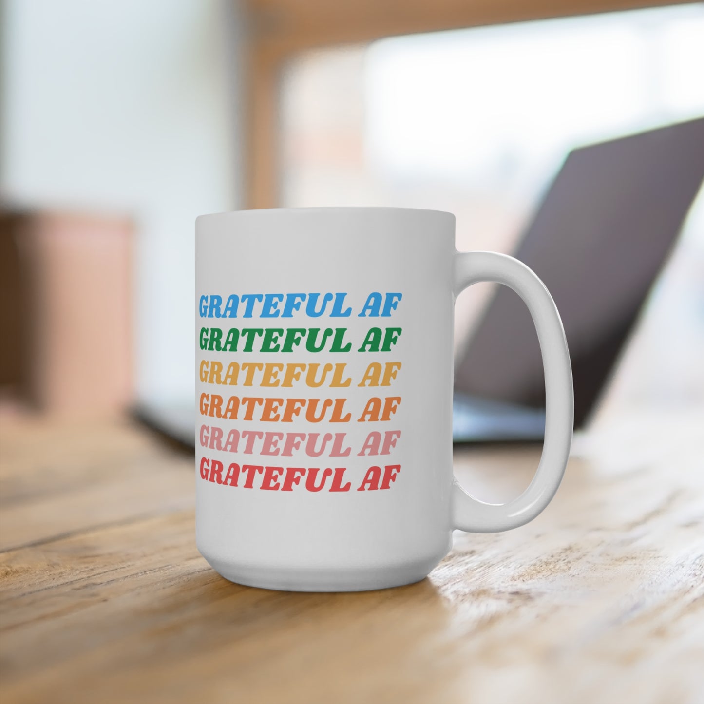 Grateful AF mug