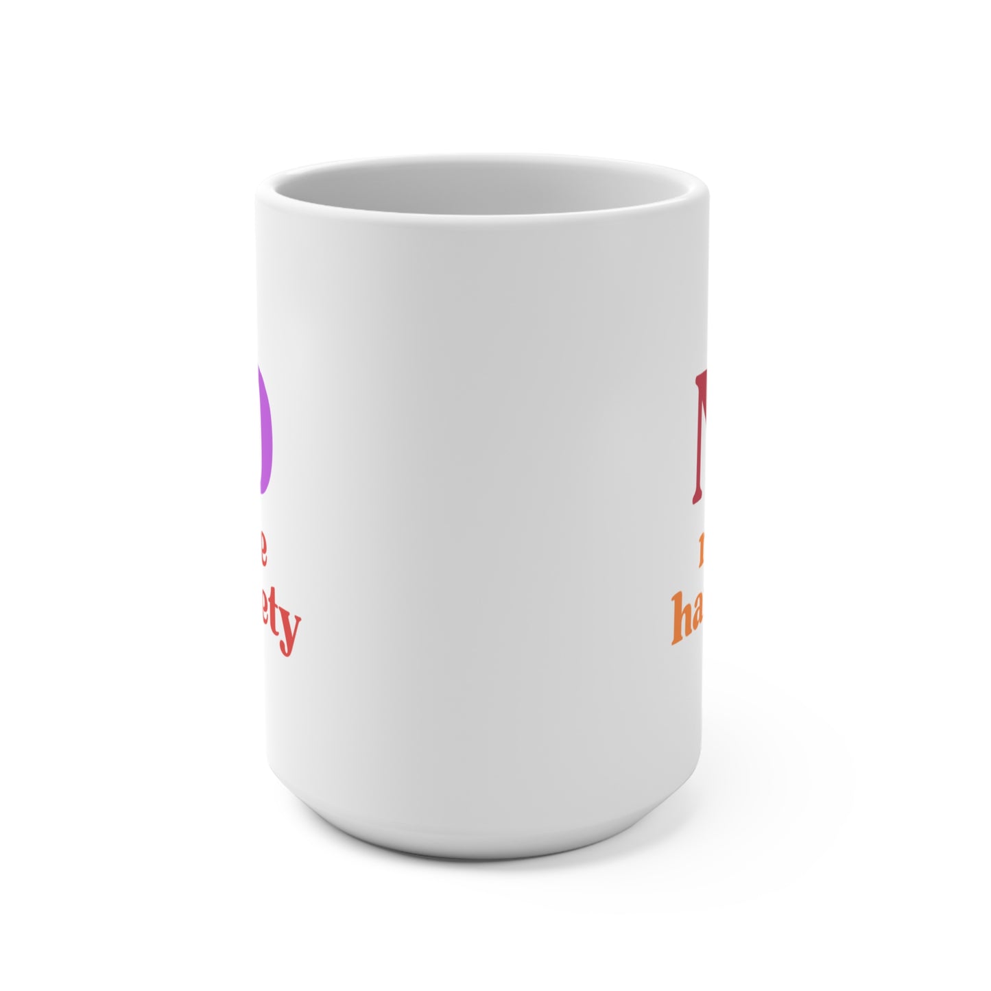 No More Hangxiety mug