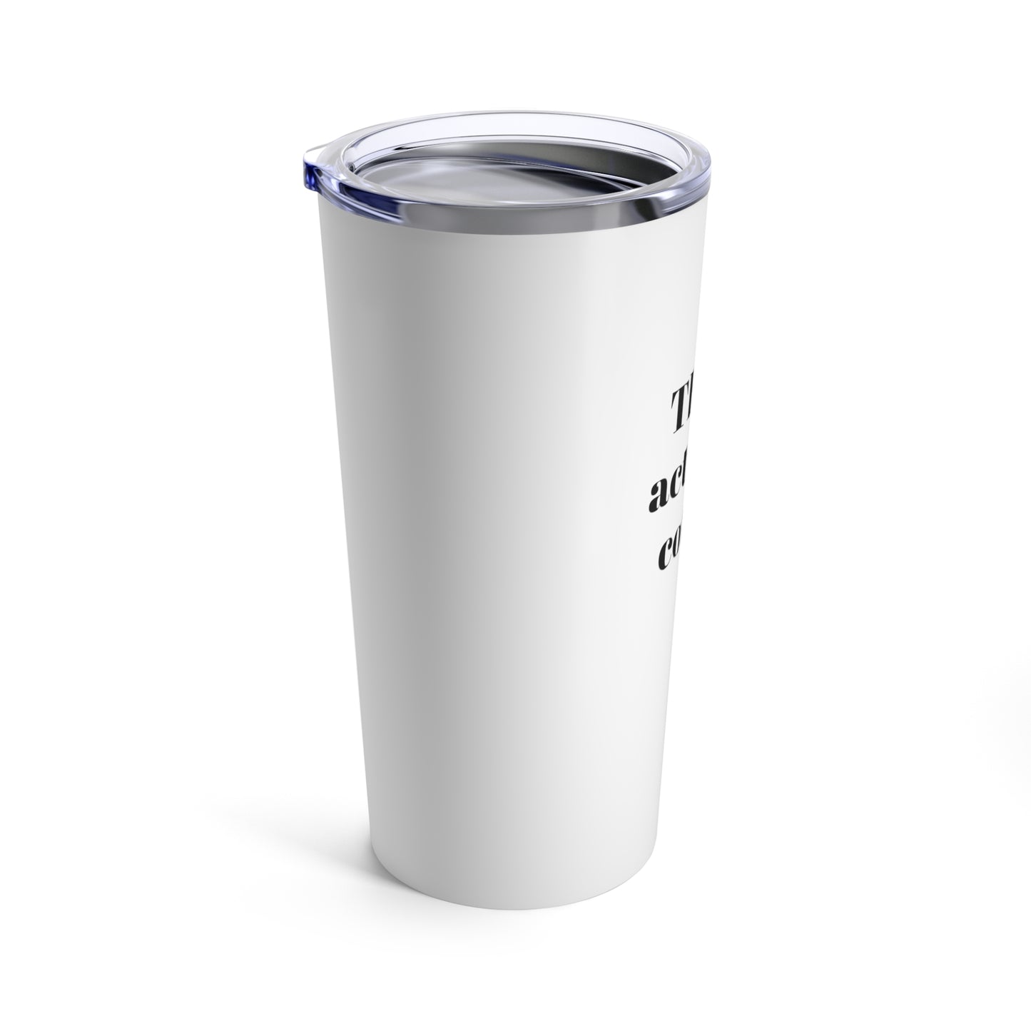 This Is Actually Coffee tumbler