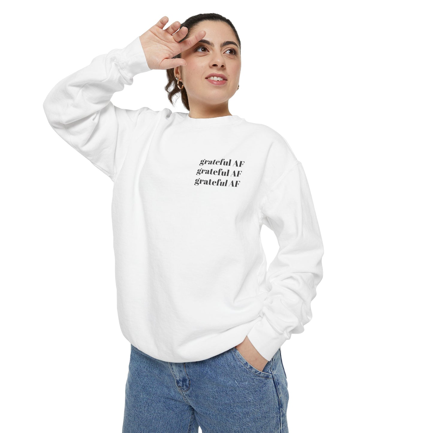 Unisex Garment-Dyed Sweatshirt